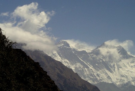 Everest a Lhotse